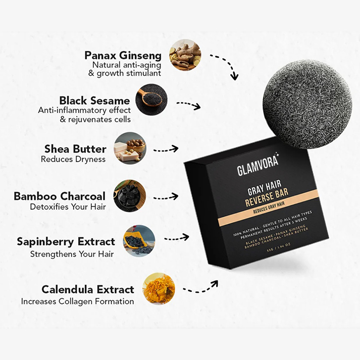 Glamvora™ Gray Hair Reversal Bar